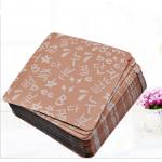 Custom Black Three Side Sealed Cosmetic Sample Packaging Bag For Cream for sale