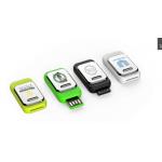 Rubber Coated Plastic USB Stick 256GB Memory Black/White Toshiba Chip for sale