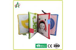 China 23cm 3D Soft Activity Book , EN71 Cloth Books For Babies supplier