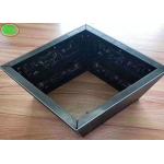 3d Indoor Full Color LED Display P2.5 Pillars 90 Degree Cubic Screen Stands for sale