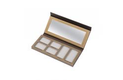 China 137mm Length Highlight Contour Palette Embossed Empty Makeup Pans supplier