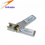 100M Transmission 10g Rj45 Transceiver , Copper - T Sfp Pluggable Optical Module for sale