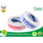 Moisture Resistant Custom Printed Shipping Tape With Company Logo for sale