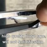 Pure Butyl Sealant Tape For Double Glazed Windows Butyl Waterproof Tape for sale