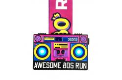 China Custom LED Flashing Custom Award Medals For Marathon Run Race Finisher supplier