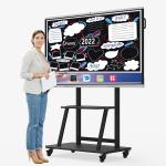 Multi Input 75 Inch Smart Board Interactive With 4g Memory 32g Storage for sale