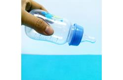China 5oz 130ml Standard Baby Feeding Bottle With Double Handle PP FDA EN14350 Certified supplier