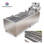 240KG  Fruit and vegetable washing machine automatic cleaning operation line conveyor belt washing machine for sale