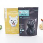 Non Toxic Pet Food Stand Up Aluminum Foil Bag Pouch Color Gravure Printed With Zipper for sale