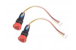 China Emergency Stop Button 2.5mm Custom Wiring Harness supplier