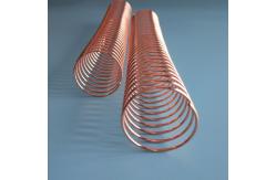 China SGS Length 297mm Metal Double Loop Wire O For Desk Calendar supplier