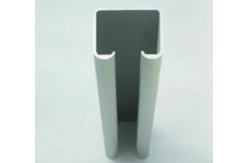 China Customized Anodized Aluminium Extruded Profiles Sliding Windows Track / Rail supplier