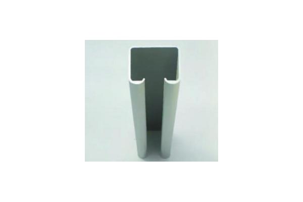Customized Anodized Aluminium Extruded Profiles Sliding Windows Track / Rail