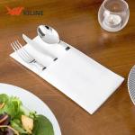 Disposable Folding Paper Napkins Pocket Cloth Style For Party And Bathroom Decor for sale