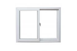China Hurricane Proof Impact Window PVC Sliding Windows Office Sliding Glass Windows supplier