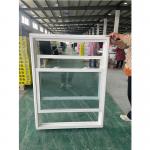 Customized UPVC Double Hung Window  Good Corrosion Resistance for sale
