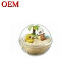 Custom Mini Cartoon Character Capsule Figure Egg Plastic Cute Toy Made PVC Toy Capsule for sale