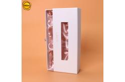 China 12cm Foldable Packaging Box For Full Set Hair Extension Wigs supplier