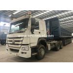 Three Axle Semi Tipper Trailer Tipping Trailers With 8mm Bottom Plate for sale