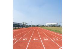 China Full Polyurethane Running Track Surfaces Drier And Line Marking supplier