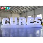 LED Light Inflatable Ground Letters For Party Anniversary Decorations for sale