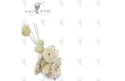 China 25 X 18cm Educational Soft Toys Bunny Plush Doll supplier