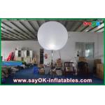 Customized Nylon Cloth White Inflatable Lighting Decoration For Party for sale