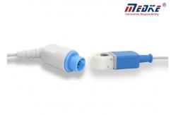 China Gray Blue NK Sensor 10pin-Db9 Nihon Kohden Spo2 Cable supplier