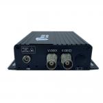 2 Port CCTV Analog Video Fiber Optic Converter 720P DC5V FC/SC/ST Connector for sale