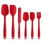 Spatulas Utensil Silicone Kitchen Tools 6 Pieces Cooking Set Eco - Friendly for sale
