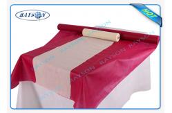 China Wedding Party Disposable Rectangular Non Woven Tablecloth Polypropylene Material supplier