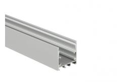 China Light LED Strip Edge Lighting Aluminium Profile For Goods Shelf Lighting Extrusion supplier