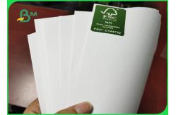 China 80g 100g UWF Uncoated Woodfree Paper Packing In Rolls Can PE Coated 1000mm supplier