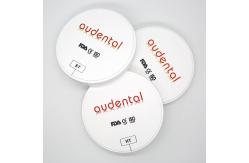 China Transparency Pre Shaded Dental Zirconia Block Super Translucency TUV supplier