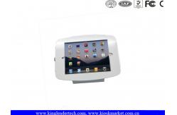 China iPad Mini White iPad Kiosk Floor Stand Lockable Wall Mount & Desktop supplier