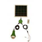 Portable Remote Controller Led Solar Power System 435lum Dimmable