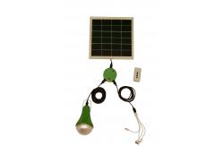 China Portable Remote Controller Led Solar Power System 435lum Dimmable supplier