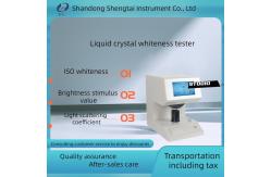 China Pulp, paper, and paperboard diffuse reflectance coefficient tester ST001D liquid crystal whiteness tester supplier