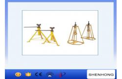 China SIL-5 Steel Wire Reel Jack Stands Pillar Style Mechnical Reel Payout Stand supplier