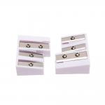 Lightweight 31.9mm Manual Pencil Sharpener Three Holes for sale
