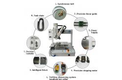 China XHL-D661R 2600ml axis rotation dispensing Desktop 3 Axis   for LED LCD supplier