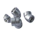 Customized Forging Butt Welding Pipe Fittings / Carbon Steel 90 Degree Elbow for sale