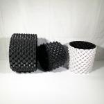 White Black Plastic Plant Nursery Pots And Air Pruning Container For Gardening for sale