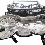 Die Cast Rotational Molding Mold Machines Shell Aluminum Rotomolding