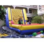 Inflatable Amusement Park Velcro Sticky Wall Games For Commercial for sale