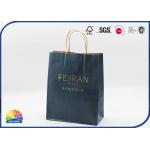 190gsm Matte Lamination Kraft Paper Shopping Bags 4C Printed Paper Gift Bags for sale