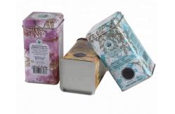China OEM Square Metal Tea Coffee Tin Box With Clear Window supplier