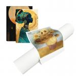 Glossy 400gsm Inkjet Polycotton Canvas Roll For Pigment Printing for sale
