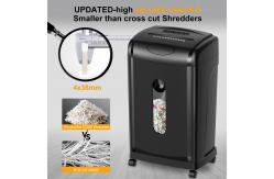 China 225mm Cross Cut Heavy Duty Paper Shredder Machine With Overheat Indication supplier
