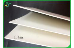 China 1.4MM Thickness White Absorbent Paper Sheet For Making Hotel Coaster supplier